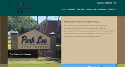 Desktop Screenshot of parkleeapts.com