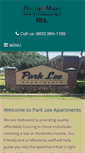 Mobile Screenshot of parkleeapts.com